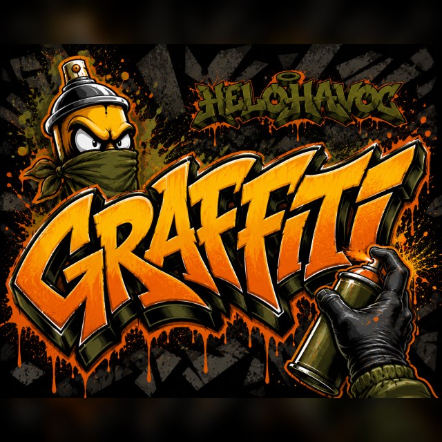 HeloHavoc Graffiti